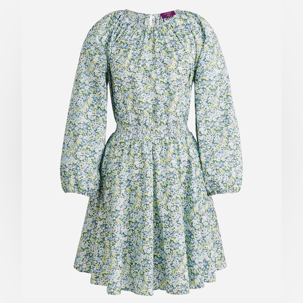 NWT J. Crew x Liberty floral print Palermo dress L